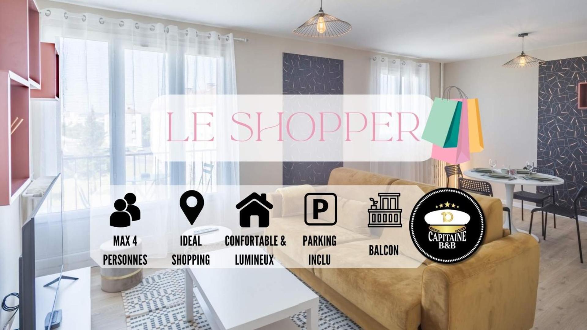 Le Shopper - Confortable Et Lumineux - Parking La Chapelle-Saint-Luc Exterior foto